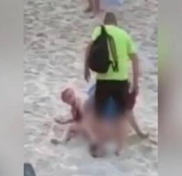 Furioso, homem interrompe casal que fazia sexo ao ar livre a chineladas | Famosas nuas oficial